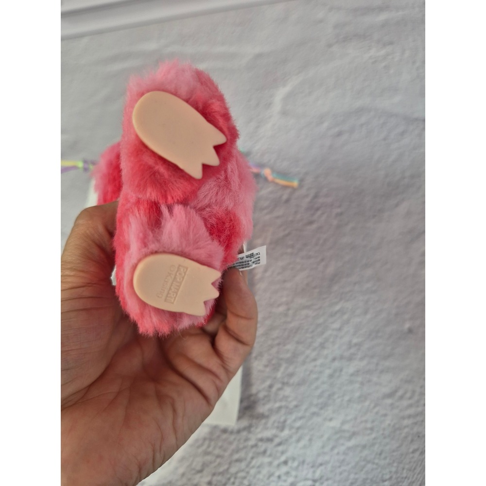Pop Mart Labubu The Monsters Big Into Energy Pink Plush Pendant Kasing Lung Bag - Picture 8 of 16